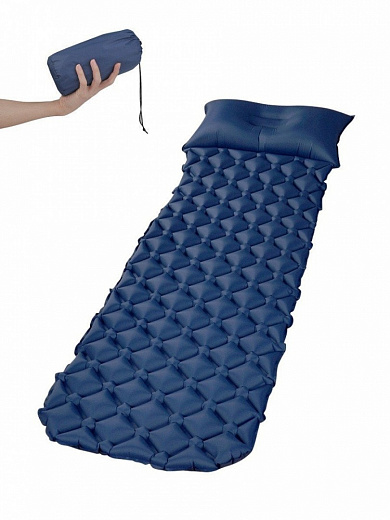 Купить Надувной ячеистый матрас с подушкой