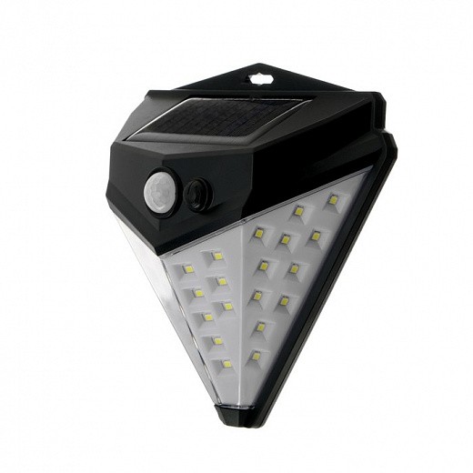 Купить Светильник уличный с датчиком движения, солнечная батарея, 180 градусов, 7 Вт, 32 LED