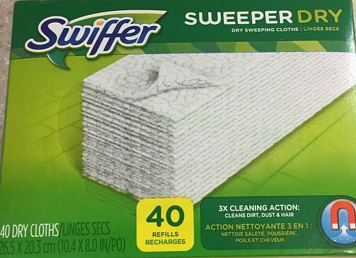 Купить Салфетки Swiffer сухие для универсальной швабры Swiffer Sweeper, 40 шт