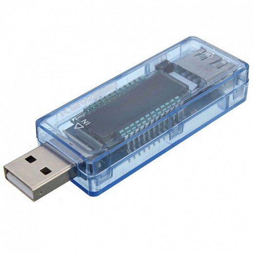 Купить USB тестер - вольтметр, амперметр (цвет микс)