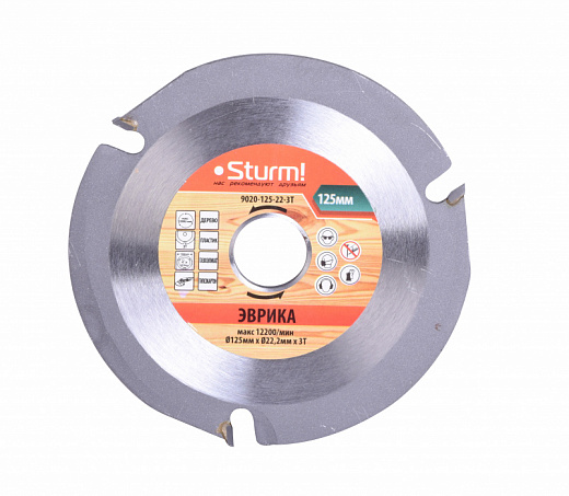 Купить Пильный диск Sturm! 9020-125-22-3T 125х22 мм