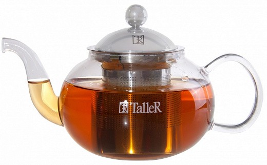 Купить Taller Заварочный чайник Винсент TR-1347 800 мл, прозрачный