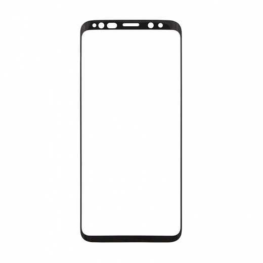 Купить Защитное стекло «LP» для Samsung Galaxy S8 3D Full Glue Tempered Glass с рамкой 0,33 мм, 9H (черное)
