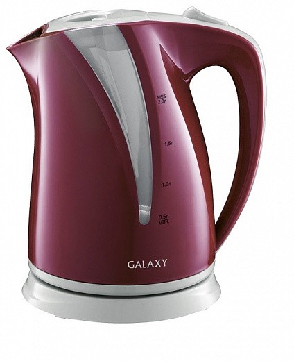 Купить Чайник электрический Galaxy GL 0204, 2200 Вт, 2л, пластик