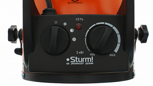 Купить Тепловентилятор Sturm! FH3022C, черный/оранжевый
