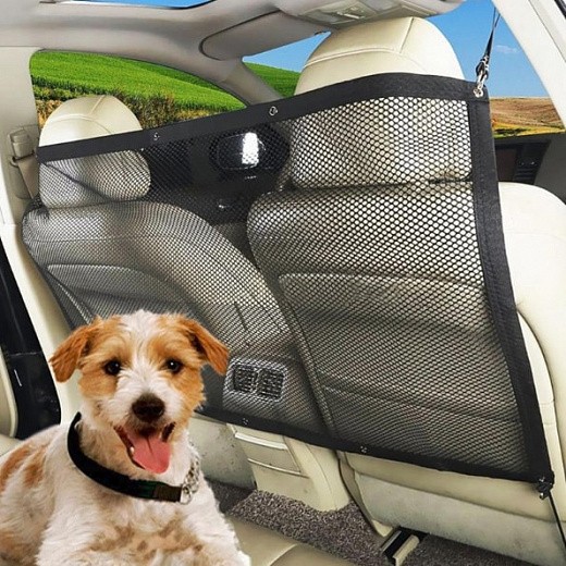 Купить Сетка-барьер для собак в машину