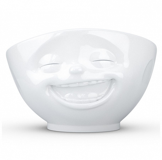 Купить Чаша Tassen Laughing, 1 л, белая