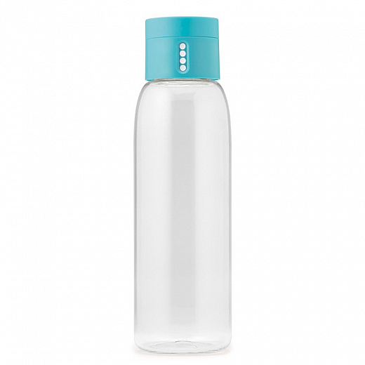 Купить Бутылка для воды Dot 600 мл голубая 80067