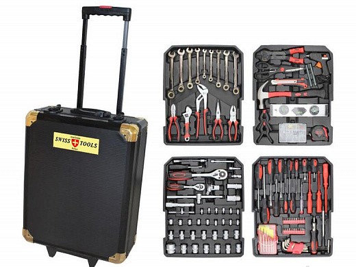 Купить Набор ручного инструмента Swiss Tools ST-1073, 735 предметов