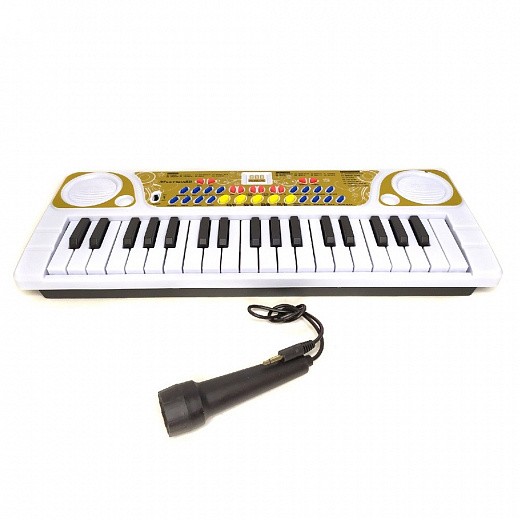 Купить Детский синтезатор с микрофоном KeyBoard