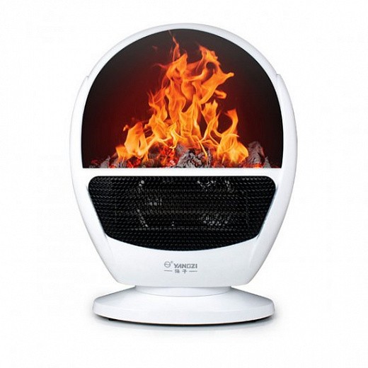 Купить Портативный электрообогреватель Flame Heater, имитация камина .