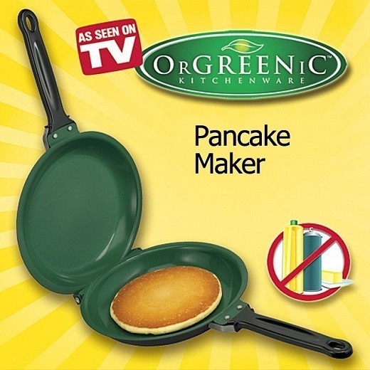 Купить Двухсторонняя сковорода для блинов и омлета Pancake Maker