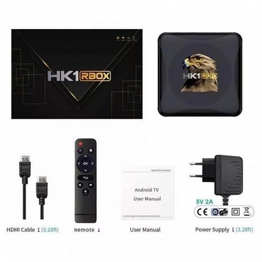 Купить Андроид ТВ приставка HK1 RBOX 