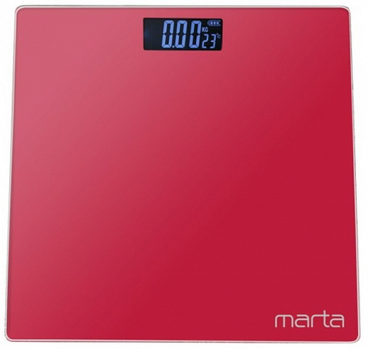 Купить Весы электронные MARTA MT-1610 красный рубин