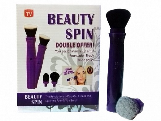 Купить Вращающаяся кисть для макияжа Beauty Spin Double Offer