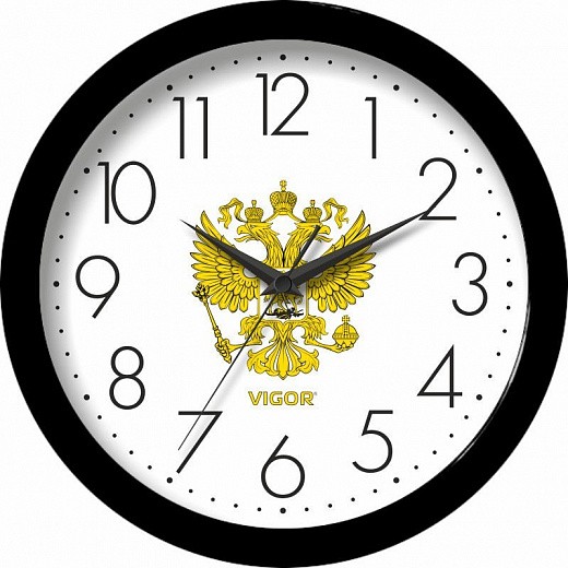Купить Часы настенные Vigor Д-29 Герб РФ