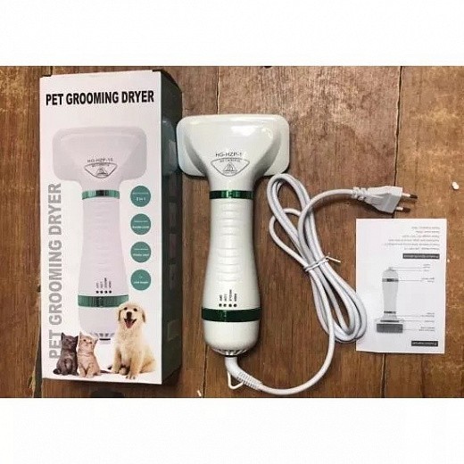 Купить Фен-расческа для груминга для домашних питомцев Pet Grooming Dryer HG-HZP-1